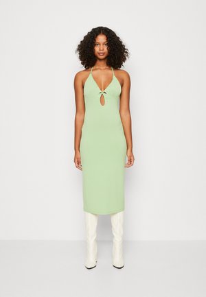 Even&Odd Robe en jersey - green