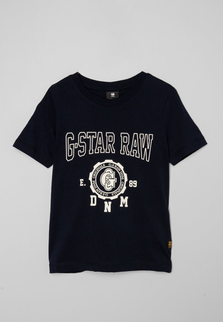 G-Star T-shirt print donkerblauw G-Star T-shirt print donkerblauw