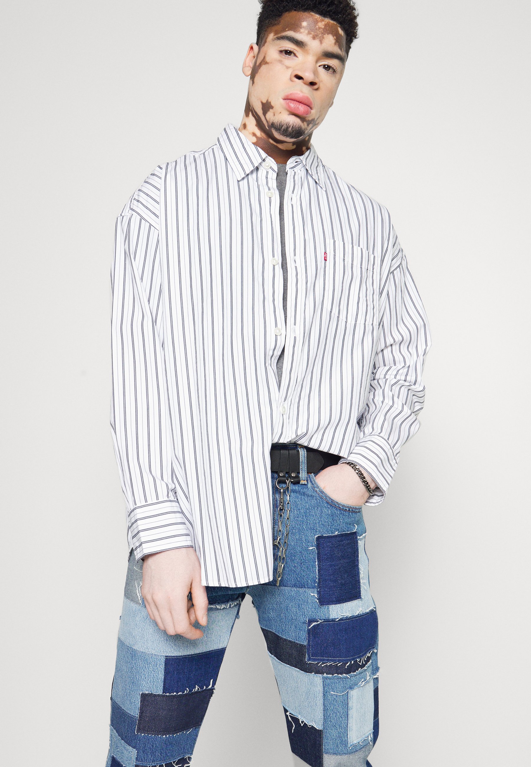 Levi's® 551Z™ STRAIGHT CROP - Vaqueros rectos - all too blue/blue denim -  Zalando.es
