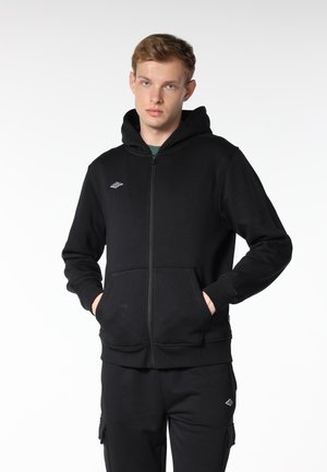 Zip-up sweatshirt - nero