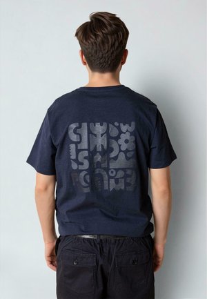 PAULI  - T-shirts med print - navy