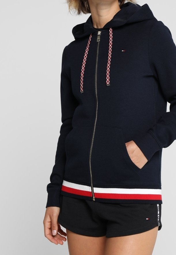 Tommy Hilfiger Vetoketjullinen college - dark blue