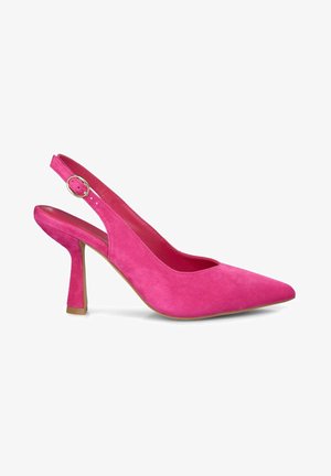 Alma en Pena, Zapatos altos - Marbled fuchsia