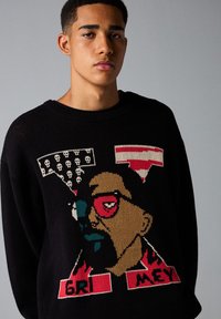 Grimey VOODOO TRY ME  - Strickpullover - black