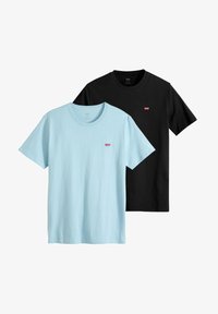 Unausgewählt, schwarz hellblau