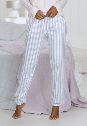 Vivance, Pantaloni del pigiama - rosa blau gestreift