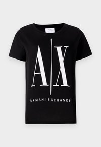 Print T-shirt - black