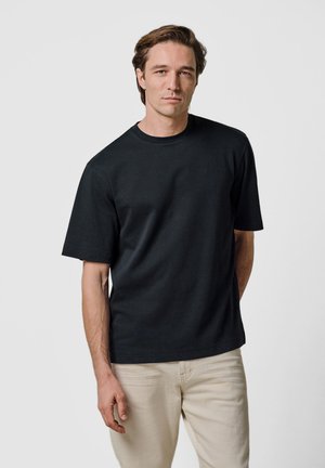 PROFUOMO Camiseta básica - navy