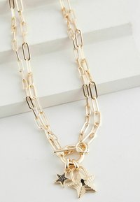 Rockett St George LOCK AND STAR  - Kaklarota - gold tone