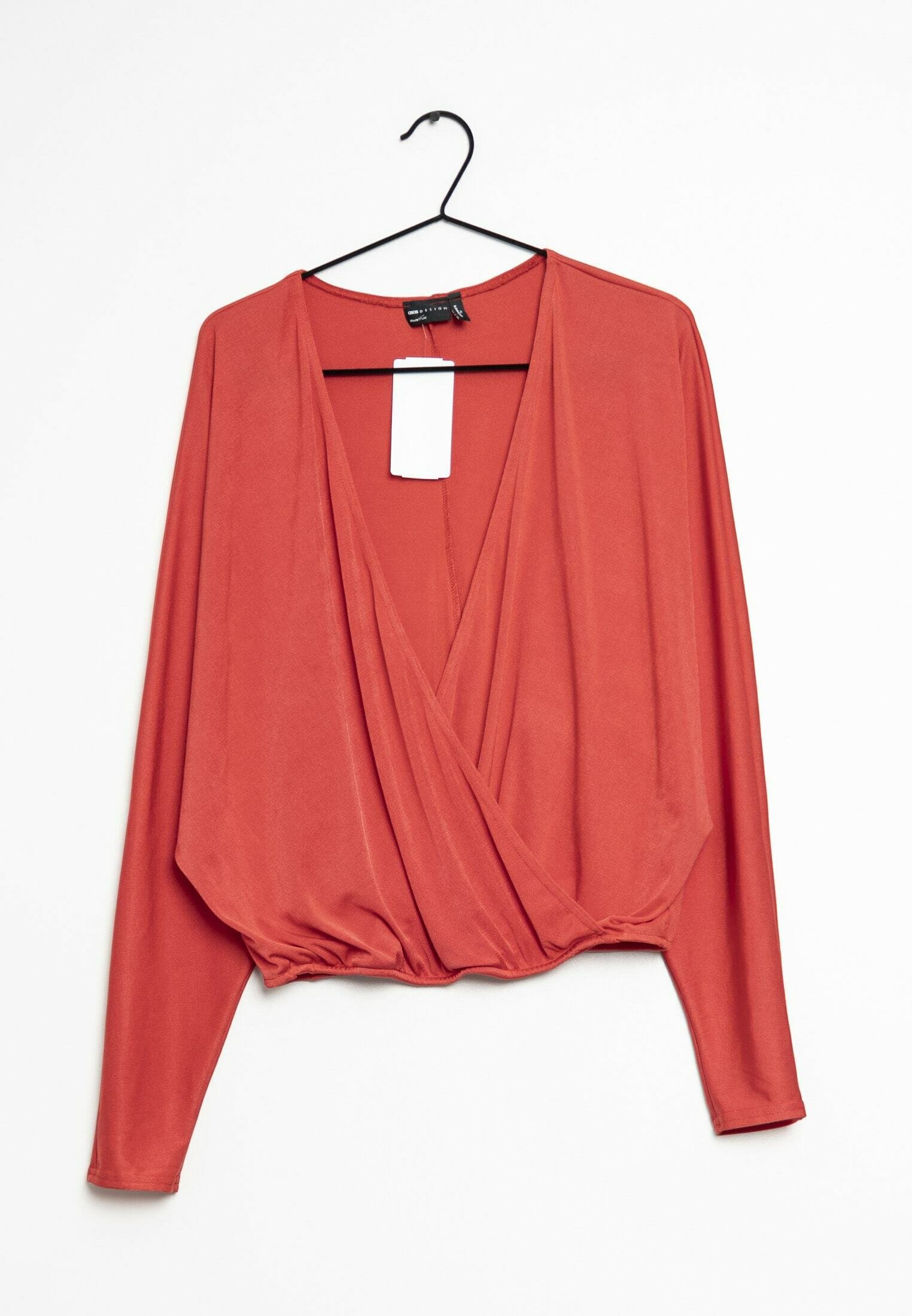 asos red blouse