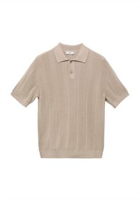Bluză polo - sand