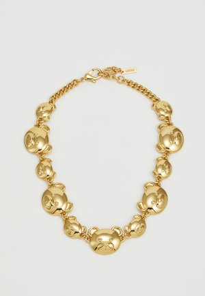 MOSCHINO TEDDY FAMILY NECKLACE - Smykke - shiny gold-coloured