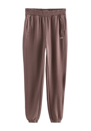REGULAR FIT - CUFFED JOGGERS - Verryttelyhousut - brown