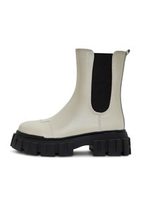 Cesare Gaspari CHUNKY - Stivaletti con plateau - beige