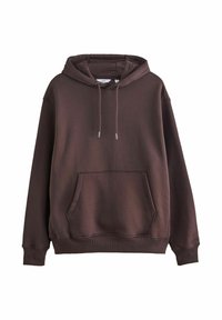 Sweat à capuche - chocolate brown