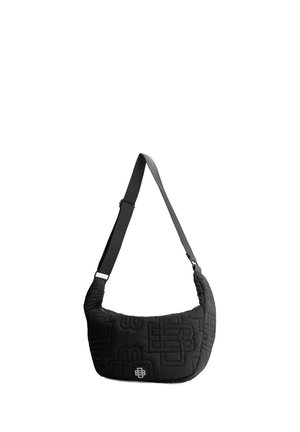 MONOGRAM QUILTED SLING - Cross body bag - black