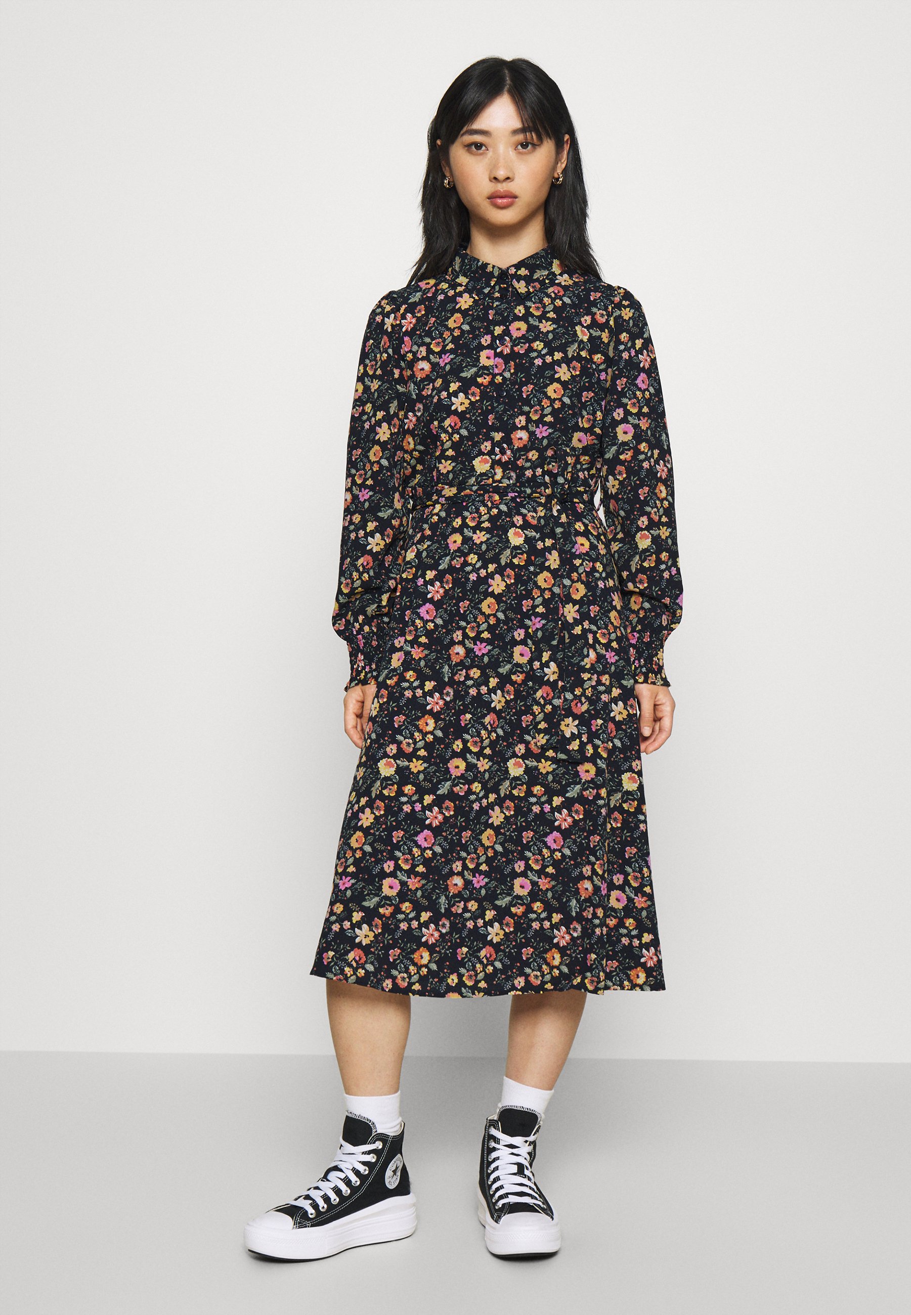 Women PCFALISHI MIDI SHIRT DRESS - Day dress Women PCFALISHI MIDI SHIRT DRESS - Day dress
