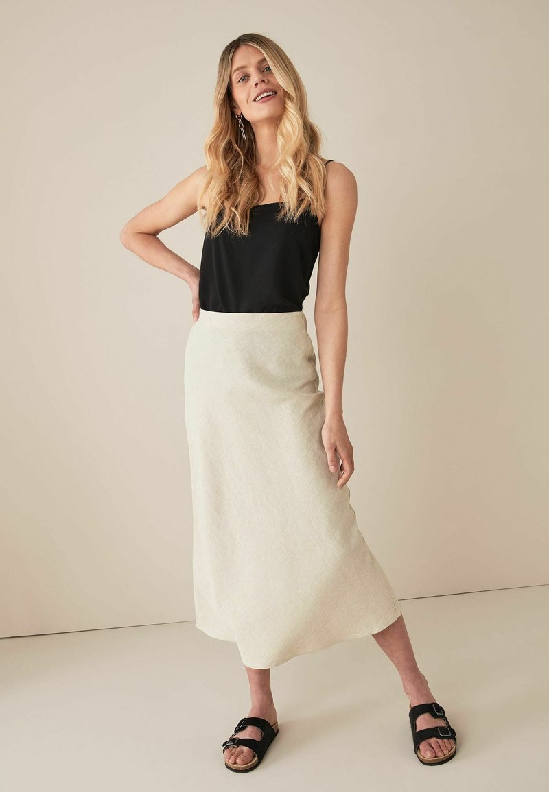 Damen Jeansröcke | Next Maxirockcream neutral/offwhite - BI46109 Damen Jeansröcke | Next Maxirockcream neutral/offwhite - BI46109