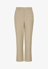 BYDANTA STRAIGTH - Pantalon classique - humus melange
