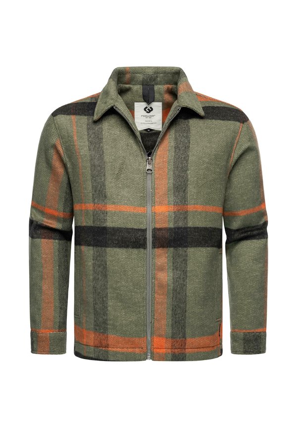 ÜBERGANGS - Übergangsjacke - dark olive