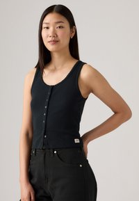Levi's® - DRY GOODS POINTELLE TANK - Top - anthracite night Thumbnail Image 1