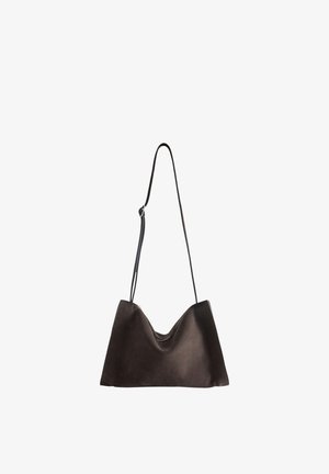 & OTHER STORIES, & OTHER STORIES CROSSBODY BAG - Sac bandoulière - dark brown