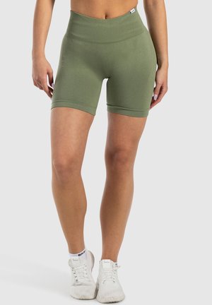 EDINA SEAMLESS SCRUNCH - Tights - khaki