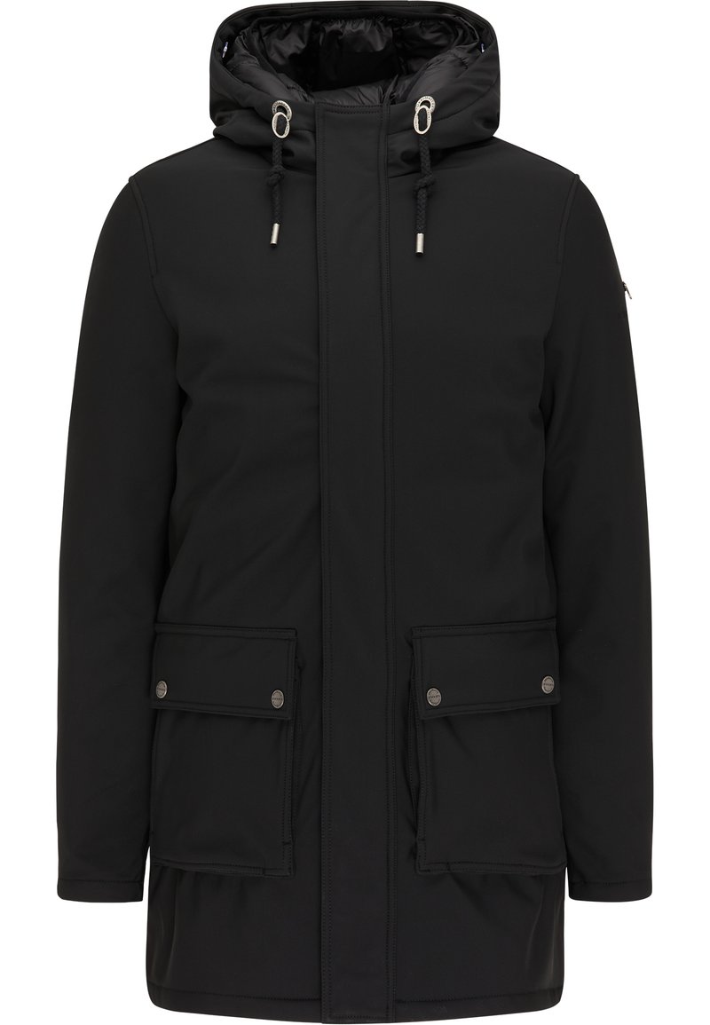 Herren Trenchcoats | DreiMaster DREIMASTER BOUNDRY Wintermantel schwarz - KM93602 Herren Trenchcoats | DreiMaster DREIMASTER BOUNDRY Wintermantel schwarz - KM93602