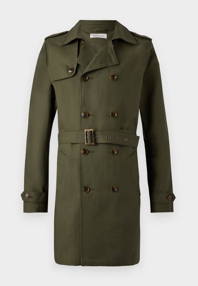 Pier One Trenchcoat olijfgroen