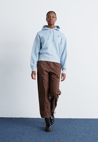 Carhartt WIP HOODED NELSON - Bluză de molton - dusty ice
