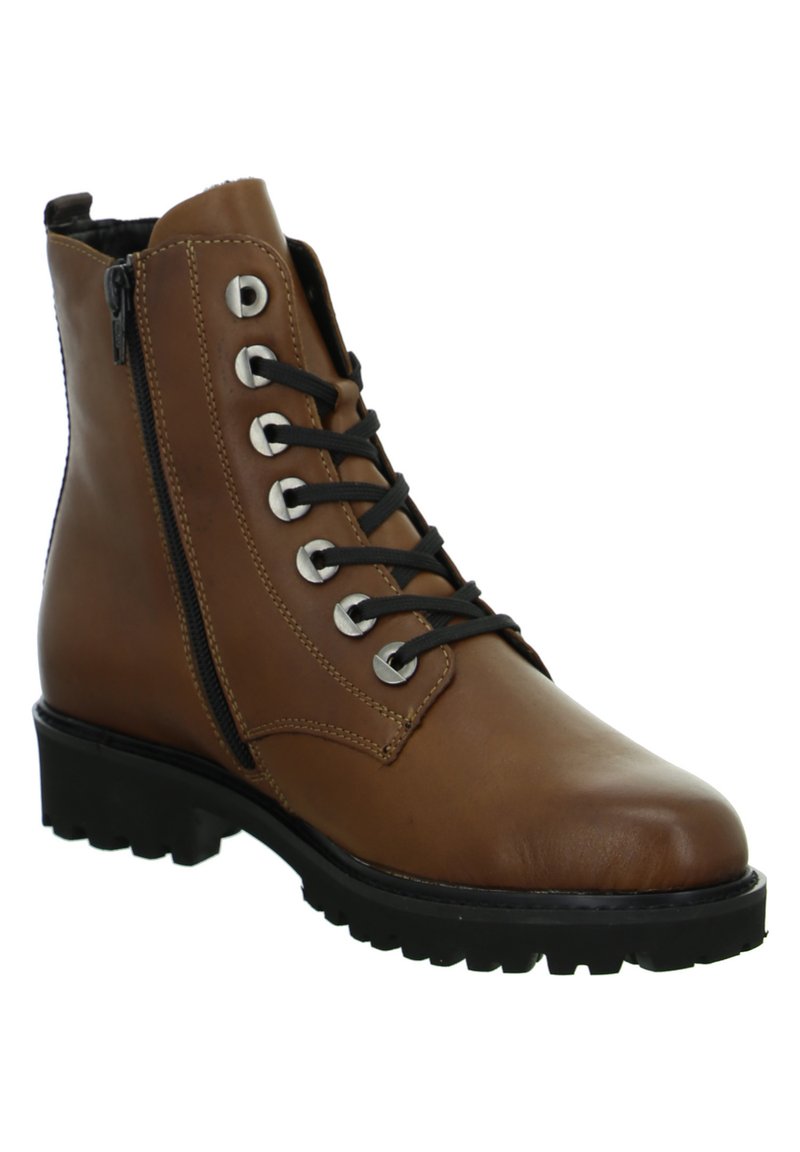 Damen Ankle Boots | Remonte Schnürstiefelette braun - HF12202 Damen Ankle Boots | Remonte Schnürstiefelette braun - HF12202