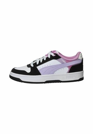 Puma, 407467 REBOUND SLAM FADED GLOW JR - Baskets basses - black light lavender mauve glow
