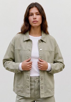 Vero Moda, VMJAMIE LS DENIM SHACKET MIX GA NOOS - Дънково яке - laurel wreath