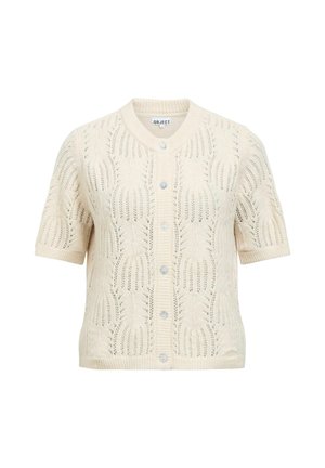 Object, CARDIGAN OPEN STITCH - Gilet - birch