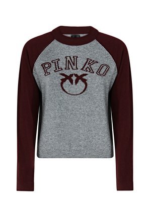 Pinko, 107326-A3IO AMSTERDAM SWEATER - Maglione - grey burgundy