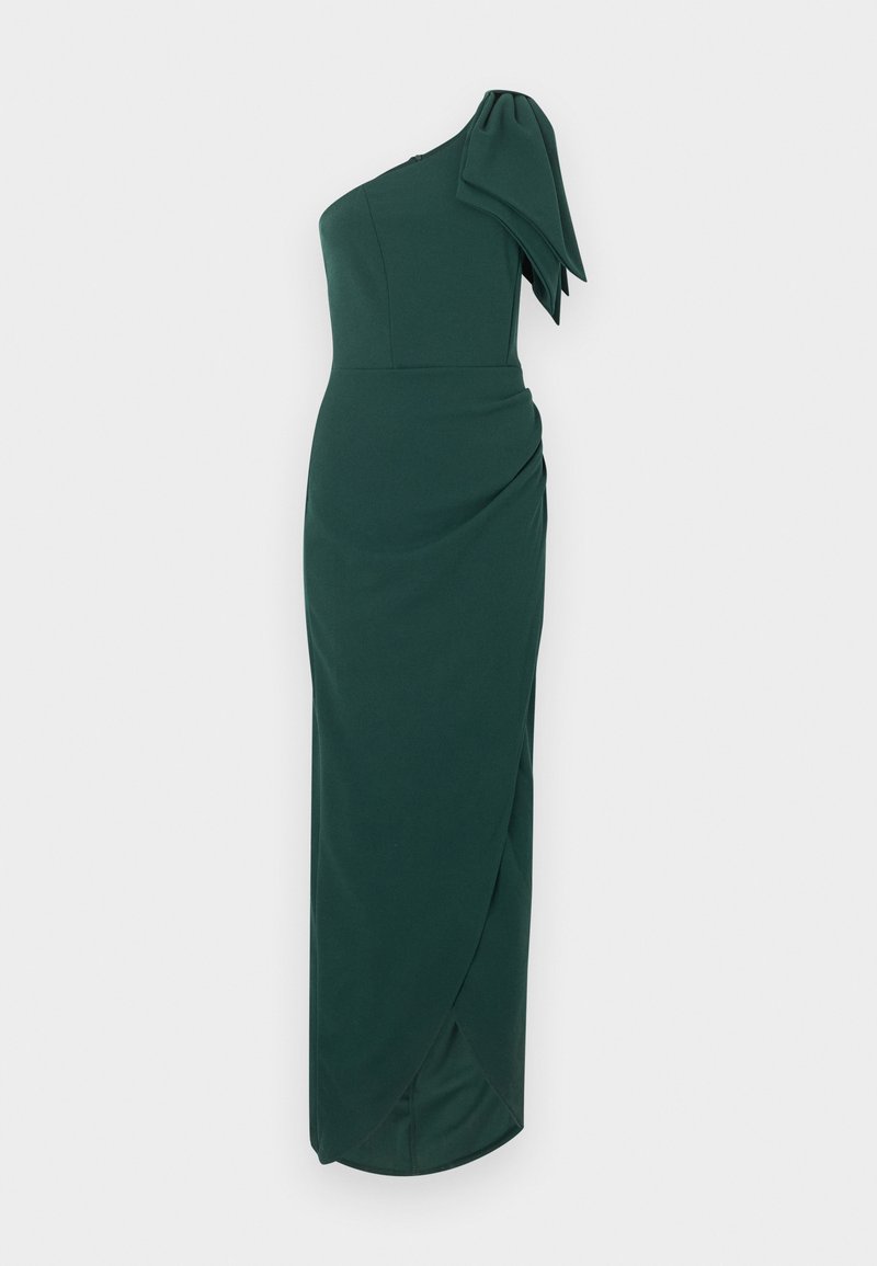 WAL G. ROBINA BOW ONE SHOULDER MAXI - Robe de soirée - forest green ...