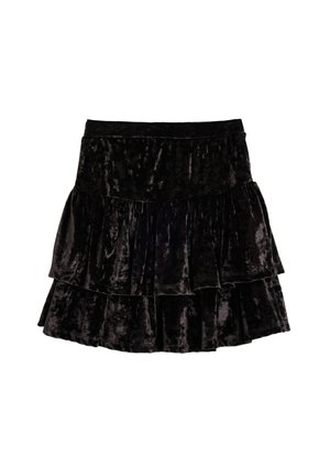 A-snit nederdel - black