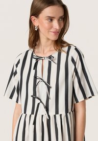 Soaked in Luxury SLNENA  - Day dress - black and white stripe
