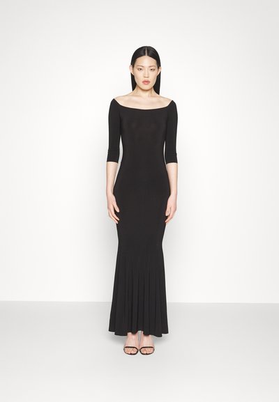 Norma Kamali OFF SHOULDER FISHTAIL GOWN - Sukienka z dżerseju