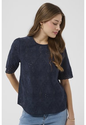 Cream Bluza - navy blazer