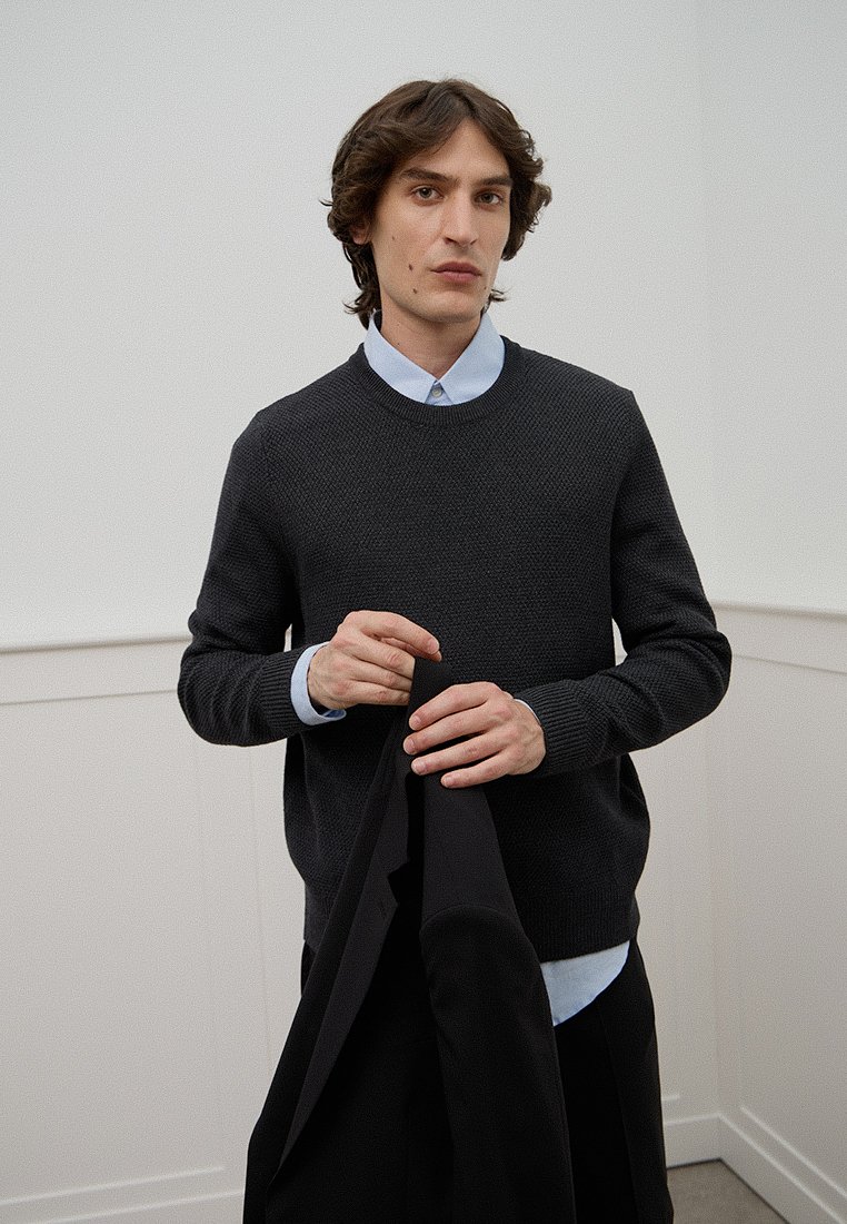 sandro Trui donkergrijs