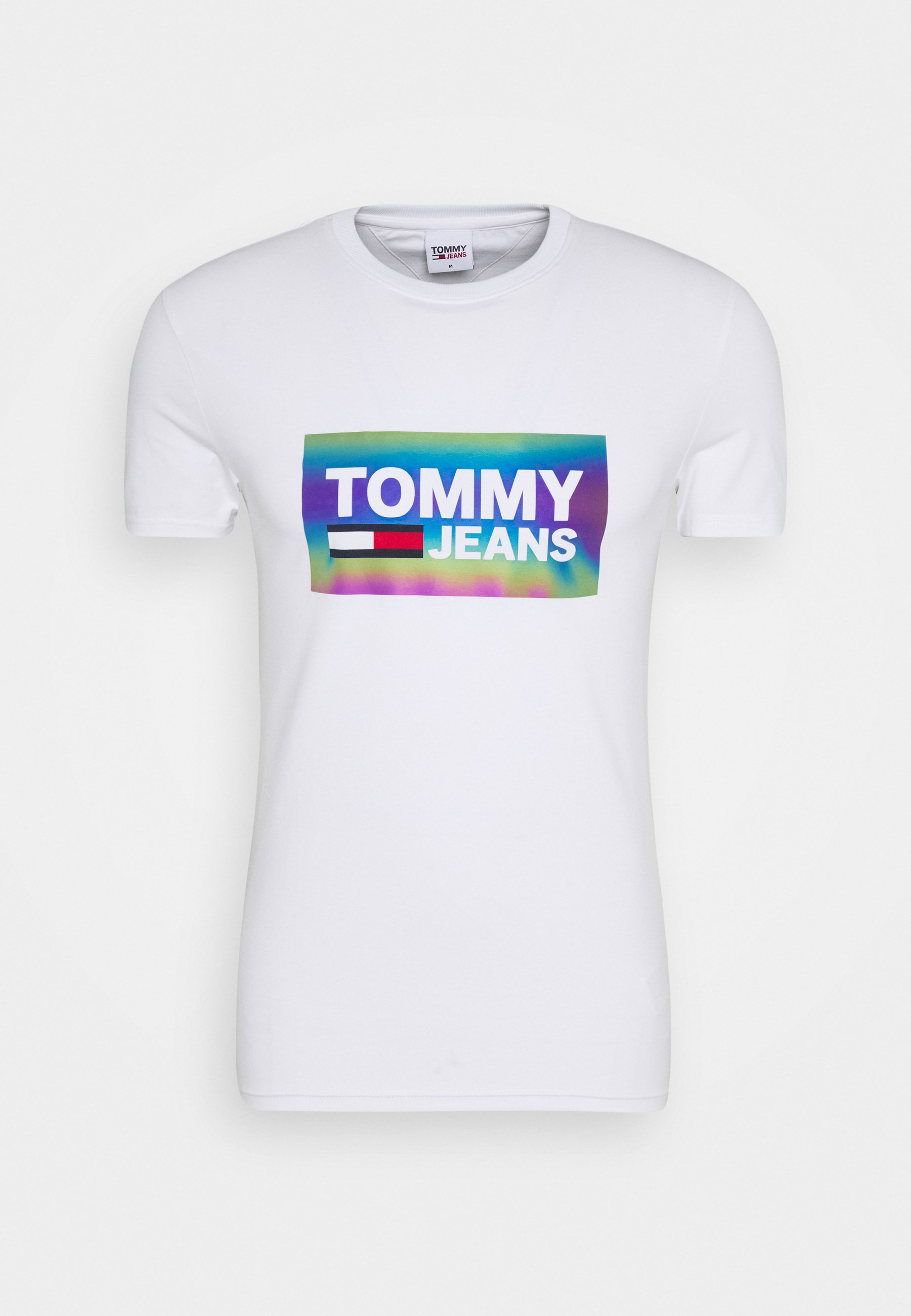 tommy jeans centre logo t shirt