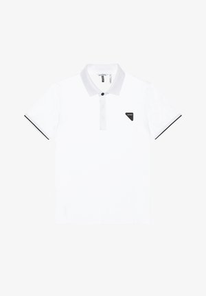 Antony Morato IN MERCERIZED WITH INJECTION LOGO PATCH - Polo - white