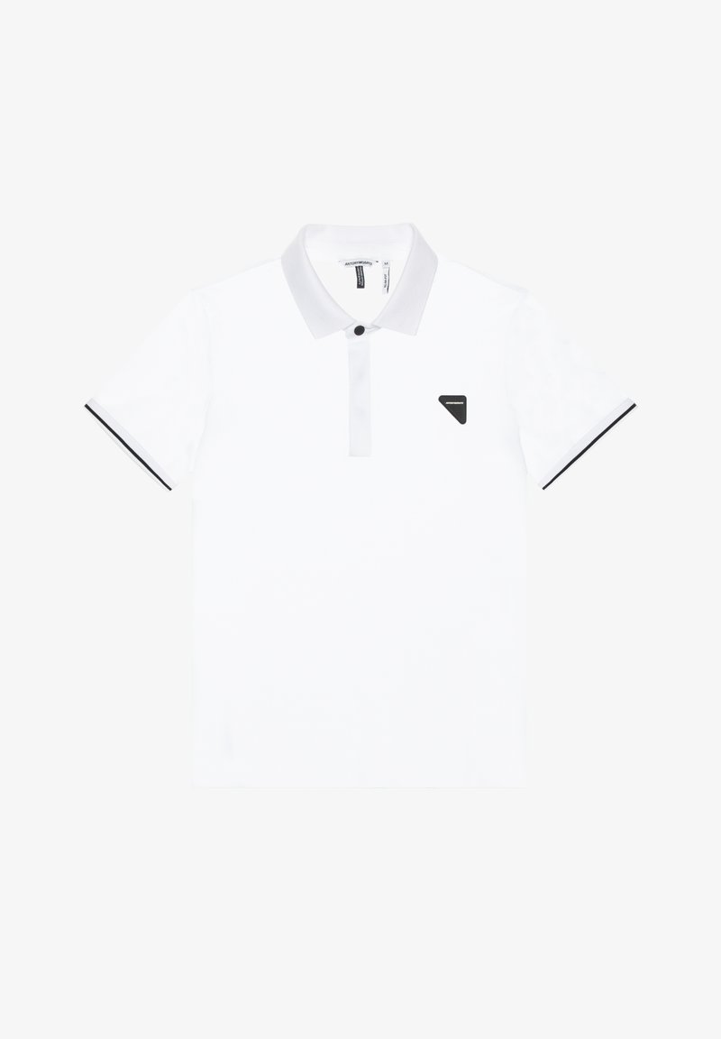 Antony Morato IN MERCERIZED WITH INJECTION LOGO PATCH - Polo - white