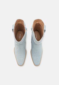 Even&Odd Kovboju/motociklistu tipa puszābaki - blue denim