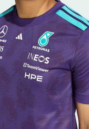 adidas Performance, MERCEDES - AMG PETRONAS FORMULA 1 TEAM VANDA BLOOM DRIVER JERSEY - Sports T-shirts - dark purple