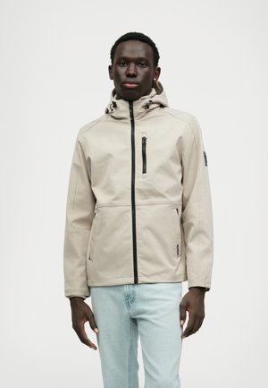 Jack & Jones JJEADAM DOVER JACKET - Ľahká bunda - beige