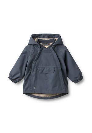 Wheat, JACKET SVEO TECH UNISEX - Waterproof jacket - greyblue