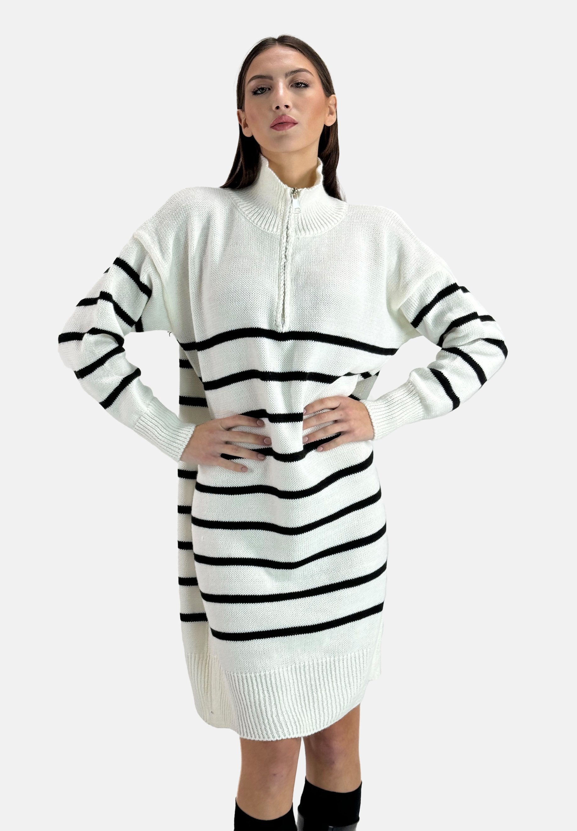 Elara Jumper dress weiss/white Zalando