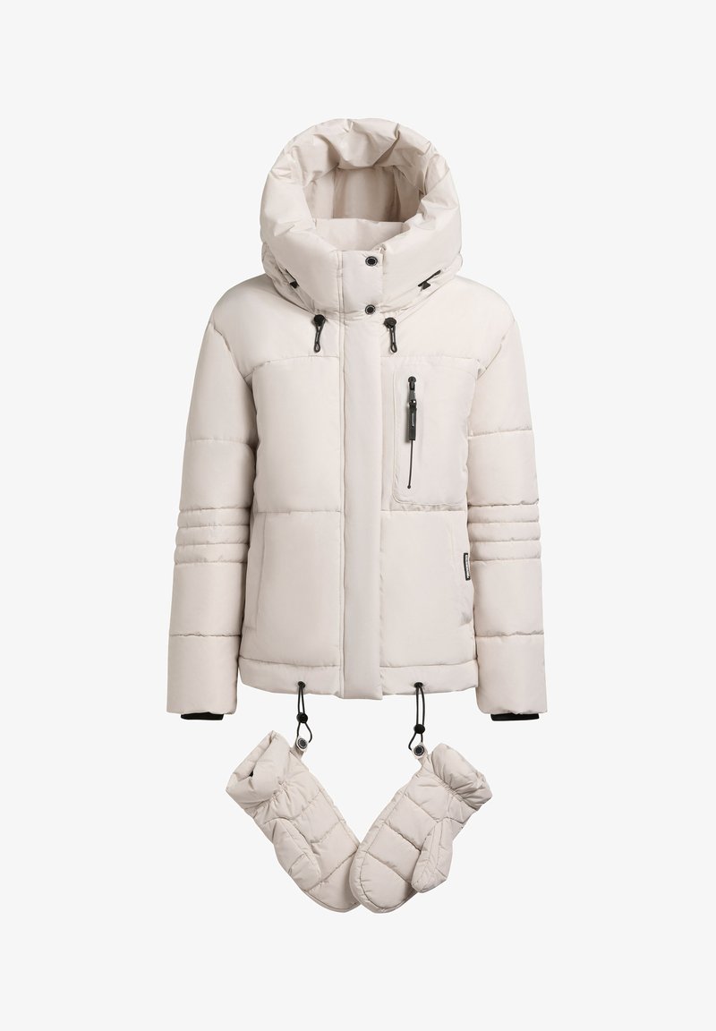 khujo PEEKE SET - Vinterjakker - weiß